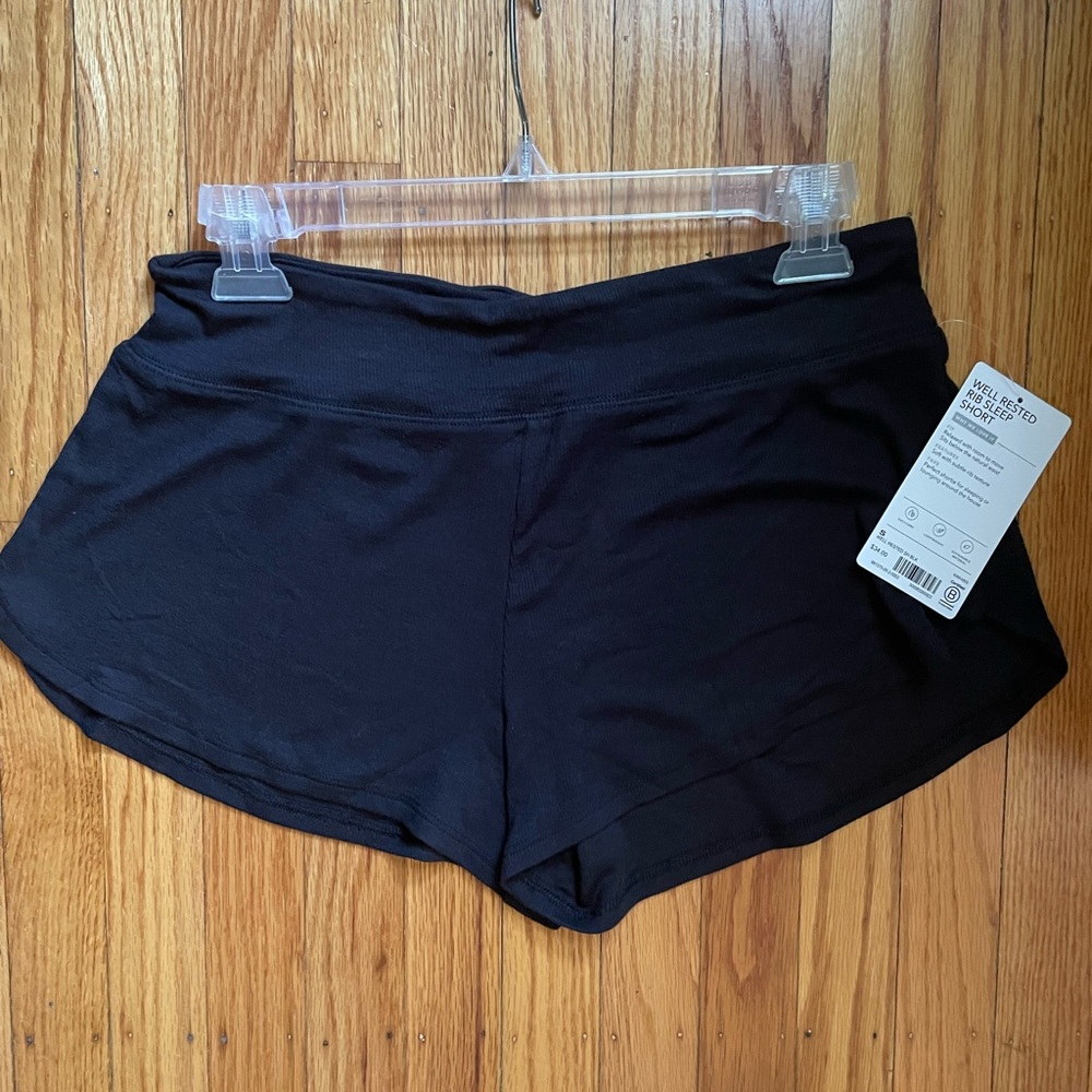Athleta Well Rested Rib Sleep Short sz SMALL - Picture 4 of 7